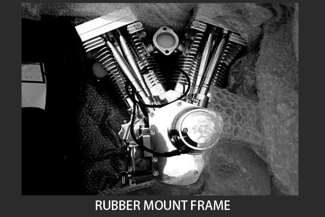 RUBBER MOUNT FRAME